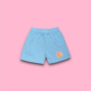 Eric Emanuel Mesh shorts powder blue & orange men’s large